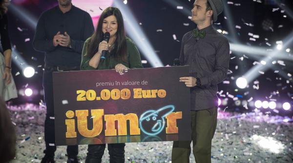 video ea a primit trofeul iumor si 20 000 de euro numarul ei a fost printre cele mai bune din finala
