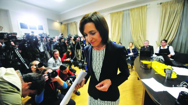 maia sandu a contestat ieri alegerile