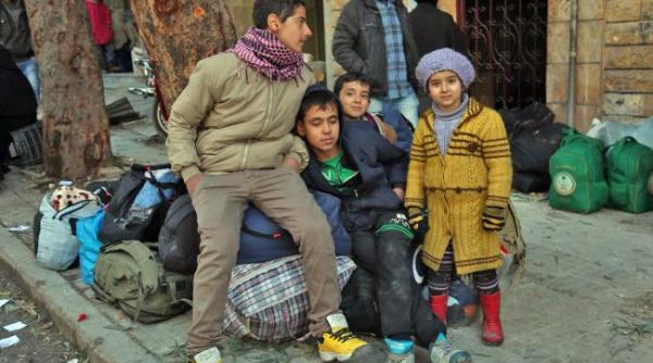 evacuarea civililor din alep a fost suspendata