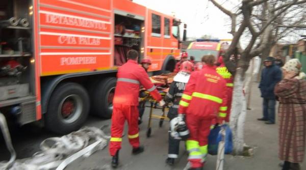 o explozie puternica s a produs intr o locuinta din constanta o femeie a fost scoasa de sub daramaturi