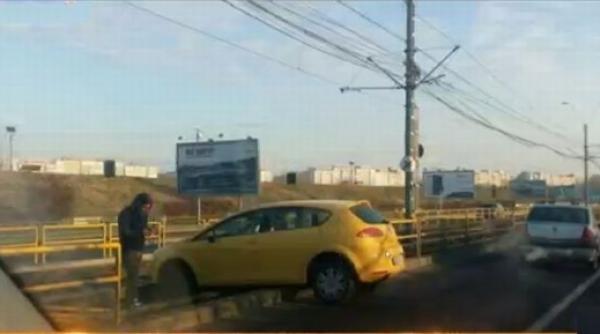 accident la podul ciurel linia tramvaiului 41 blocata