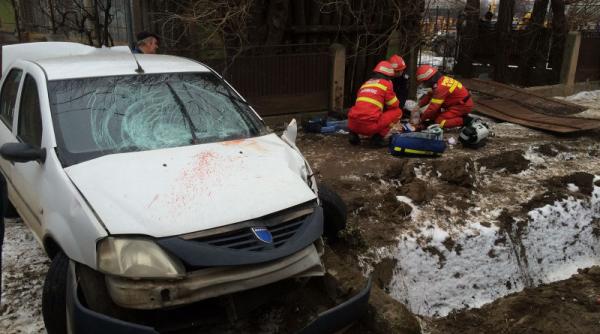 giurgiu femeie de 31 de ani in stop cardio respirator dupa ce a fost lovita de un sofer beat