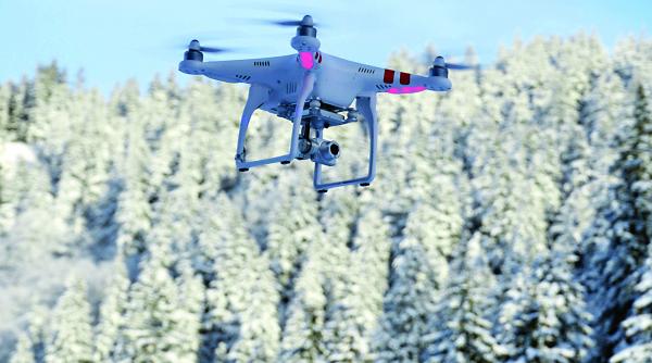 drone pentru depistarea taierilor ilegale de paduri