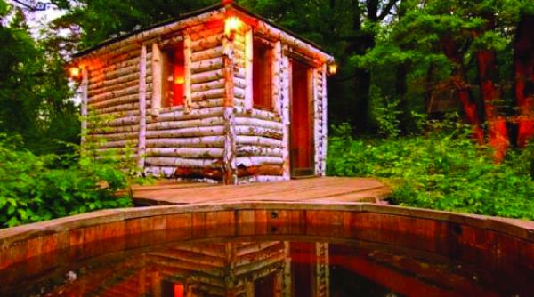 vacanta de lux la tara de la sauna in padure la ateliere de tesut