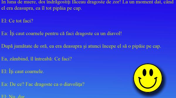 bancul zilei luna de miere o mare pierdere de coarne nu de timp