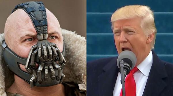 in discursul de investire trump a citat dintr un personaj negativ din filmul batman presa
