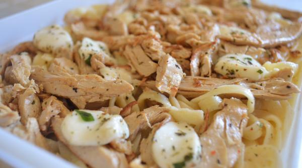 reteta zilei fettuccine alfredo