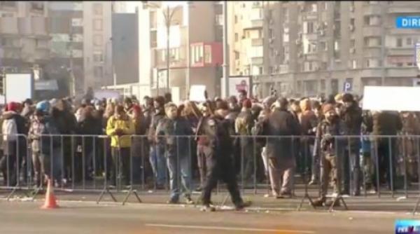 protest la guvern manifestantii nemultumiti de modificarile aduse legislatiei penale