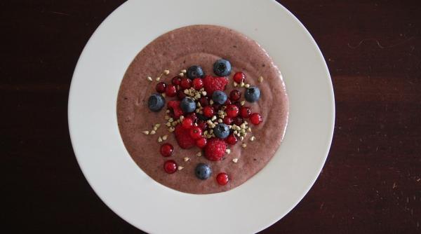 reteta zilei budinca cu afine