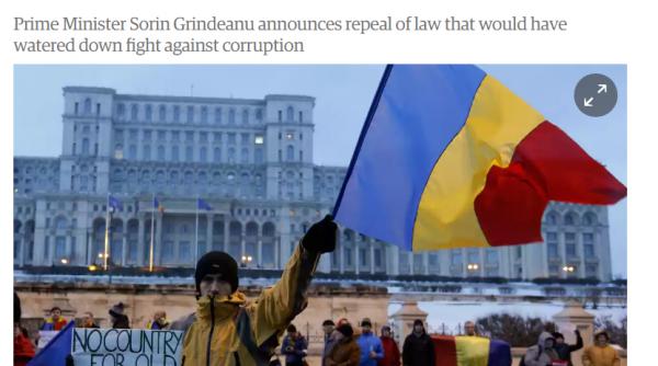 abrogarea oug in presa internationala ce titreaza agentiile