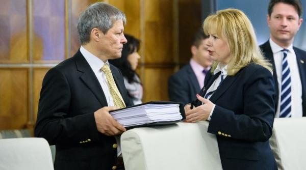 dacian ciolos si anca dragu asteptati joi la comisiile de resort pe tema rectificarilor bugetare din 2016