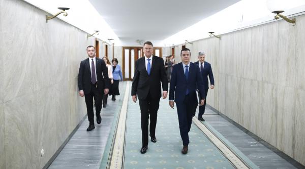 iohannis cere o intalnire cu premierul si ministrul finantelor