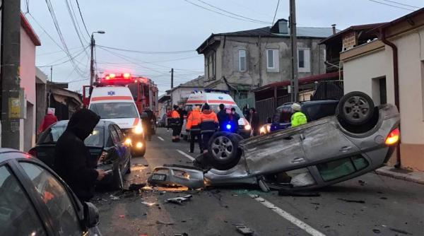 accident crancen intr o intersectie din tulcea