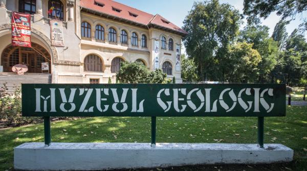 institutul geologic in circuitul de vizitare al muzeului de geologie nu exista esantioane care sa depasesca valoarea medie de radiatii