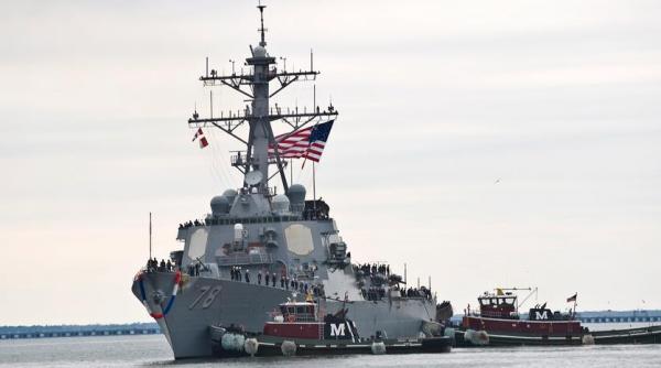 incidente in marea neagra trei avioane militare rusesti s au apropiat periculos de distrugatorul uss porter