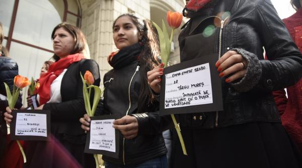 actiune feminista la mj s a cerut un sistem de urgenta pentru protectia victimelor violentei domestice