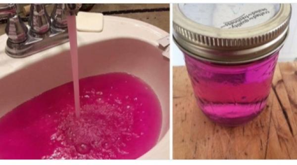 prin tevile unui oras canadian a curs apa roz