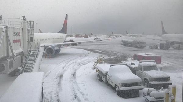 nord estul sua afectat puternic de ninsori si caderi de grindina