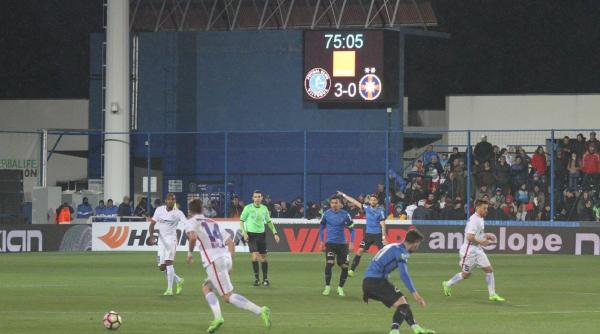 viitorul lui hagi invinge categoric steaua tamas a primit cartonas rosu din minutul 17