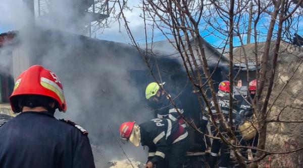 incendiu de proportii la o casa de copii din giurgiu