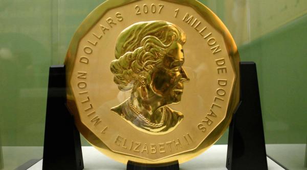 cea mai mare medalie de aur din lume de 100 de kilograme a fost furata de la muzeul bode din berlin