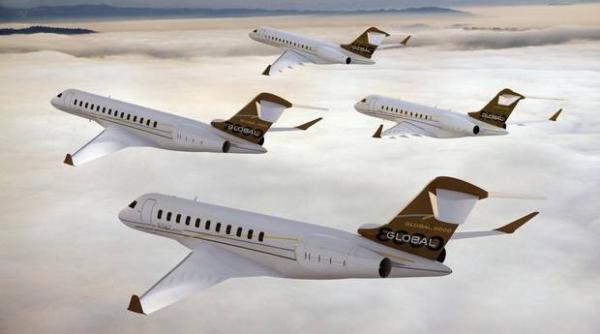 avion de business aproape de bangul sonic