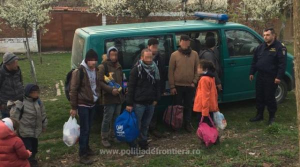 nou grup de migranti ilegali prins la granita de vest a romaniei