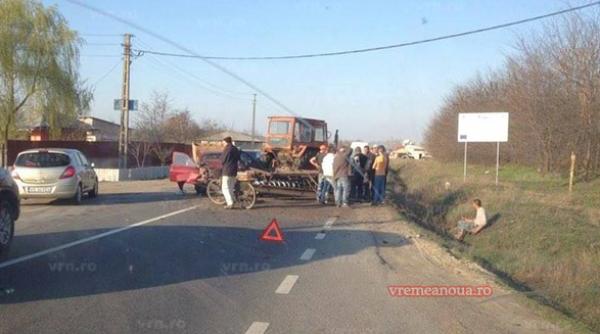 un sofer fara permis a provocat un accident grav in vaslui