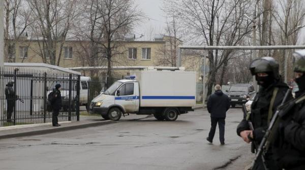 explozie langa o scoala din centrul orasului rostov pe don