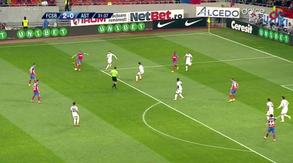 fcsb astra 3 0 alibec a rezolvat meciul in doar 37 de minute