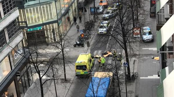 alerta impuscaturi in apropierea garii din stockholm