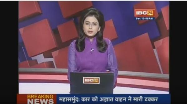 o prezentatoare a aflat ca sotul ei a murit in timp ce relata despre accident in direct