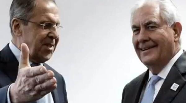 intalnire cruciala intre secretarul de stat american si ministrul rus de externe dupa atacul sua in siria