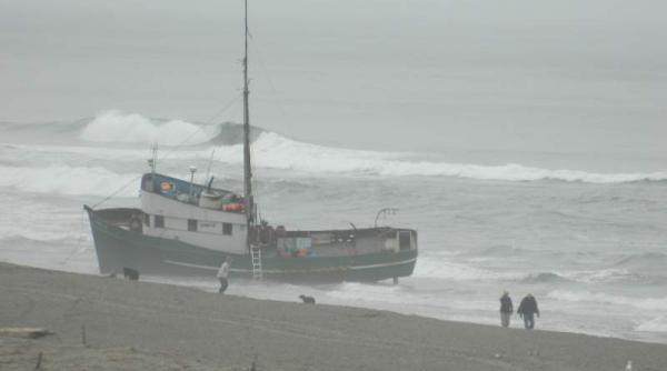 o nava ucraineana a esuat in dreptul satului sfantu gheorghe