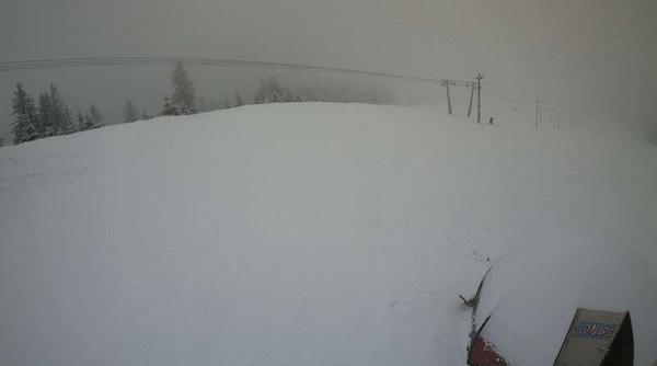 imagini live zapada in statiunea paltinis dupa ce sezonul de schi s a inchis