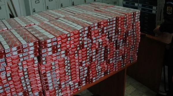 tigari netrimbrate in valoare de aproape 3 milioane de lei gasite intr un tir