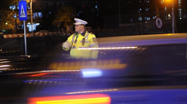 un maramuresean beat si fara carnet a tamponat masina politiei