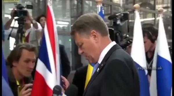 iohannis muta steagul marii britanii si intra in gura presei care a fost influenta vizitei in spania asupra presedintelui
