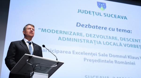 iohannis la suceava fara descentralizare nu va exista dezvoltare
