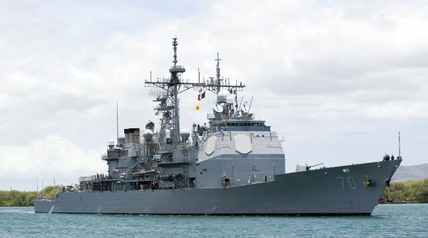 un crucisator american s a ciocnit cu o barca de pescuit in marea japoniei