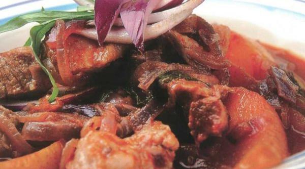 mancare de pere cu carne reteta lui radu anton roman