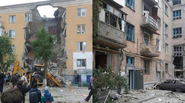 video o explozie deosebit de puternica a dstrus 10 apartamente dintr un bloc din volgograd rusia