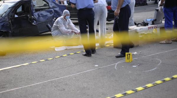 accident grav intre un microbuz si autoturism la cernica un mort 8 raniti din care 2 copii