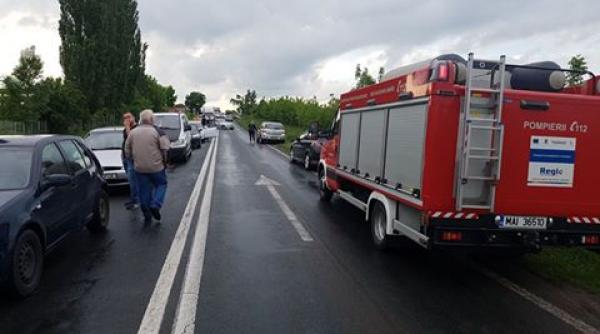 o fetita de sapte ani ranita in accidentul de la merisor va fi transferata la timisoara