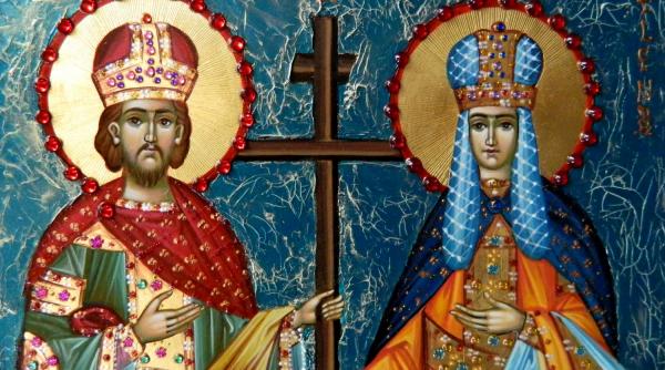 peste 1 7 milioane de romani isi aniverseaza onomastica de sfintii constantin si elena