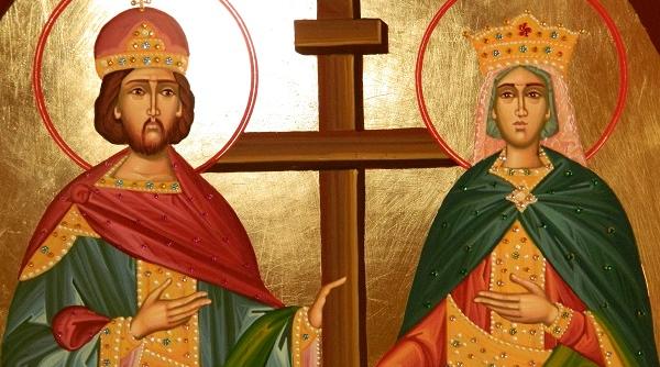 sarbatoarea zilei sfintii mari inparati si intocmai cu apostolii constantin si mama sa elena