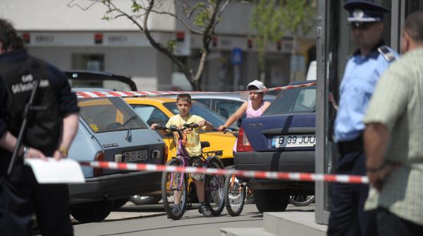 alerta jaf armat la o banca din cartierul berceni