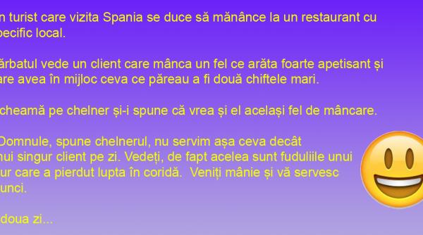 bancul zilei mancare in stil spaniol ole