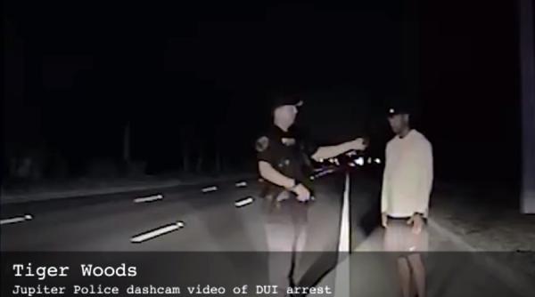 video tiger woods spune ca nu era baut atunci cand a fost arestat de politie autoritatile au facut public filmul