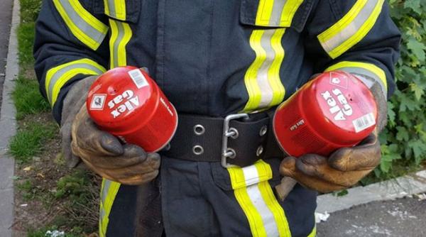 brasov barbat ranit dupa ce o butelie de camping a explodat in apartamentul lui